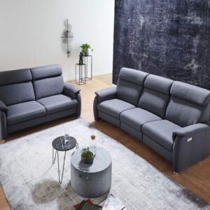 Carina Polstergarnitur dunkelgrau