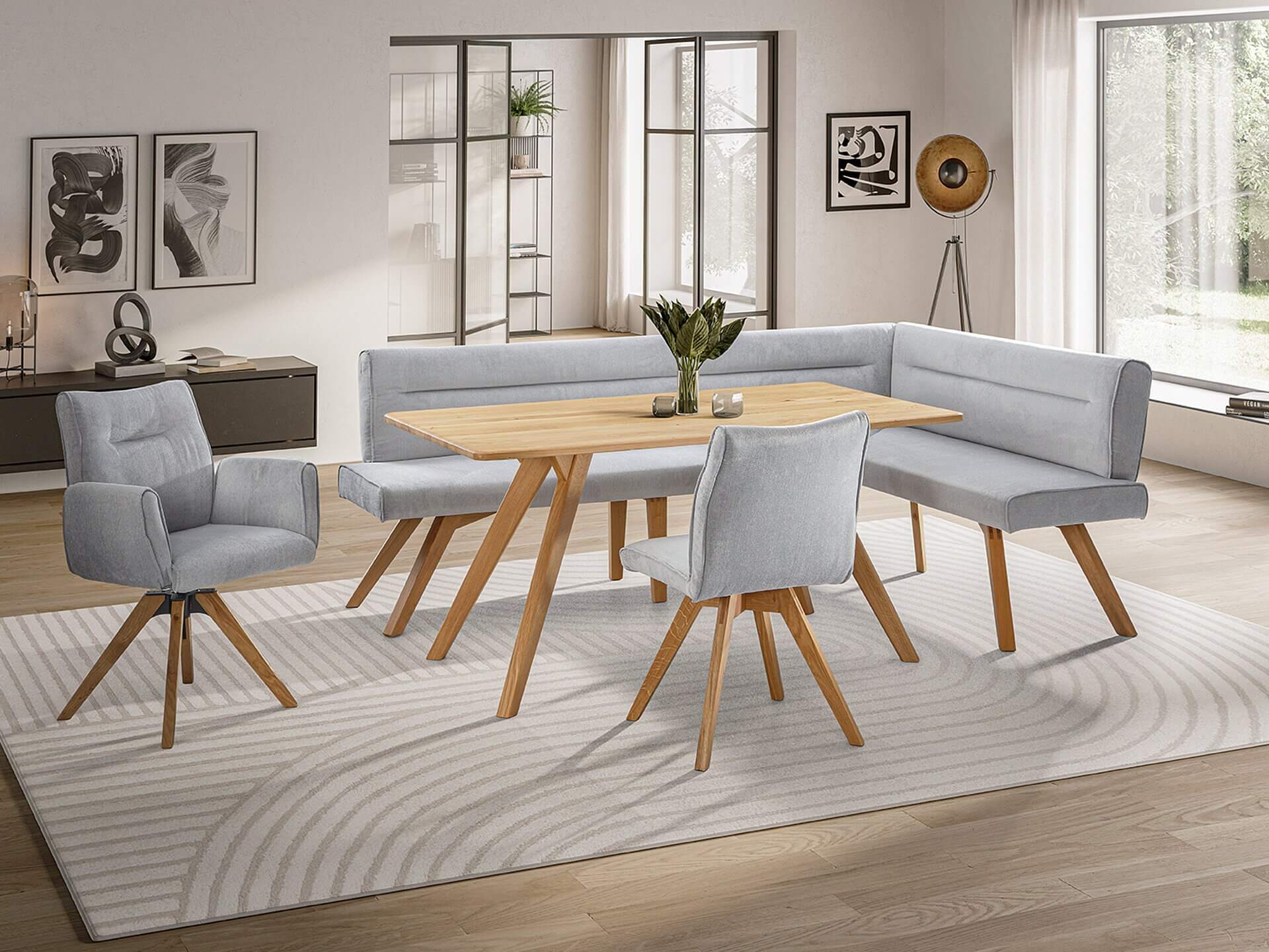 Schoesswender Tischgruppe mit Eckbank Oslo