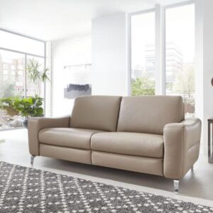 polstergarnitur colombia-taupe-leder-2-sitzer