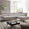 polstergarnitur laina-feincord-silber-ecksofa
