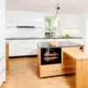 ratiomat moderne Inselküche Weiß