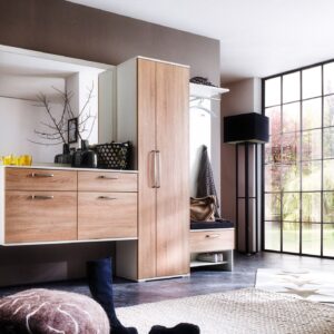 Garderobe Roubaix Eiche