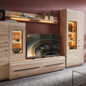 Wohnwand Breege Naturbuche