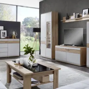 Wohnwand EM Teolo lichtgrau