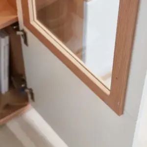 Wohnwand EM Teolo lichtgrau Alteiche