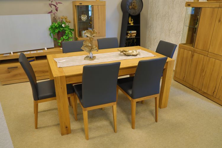 Esstisch LS 009919 und Rahmenstuhl