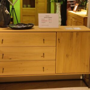 sideboard vencer-asteiche-bianco-metallsockel-gesamtansicht