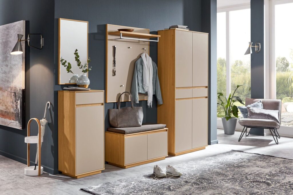 garderobe v100-komplettset-sand