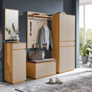 garderobe v100-komplettset-sand