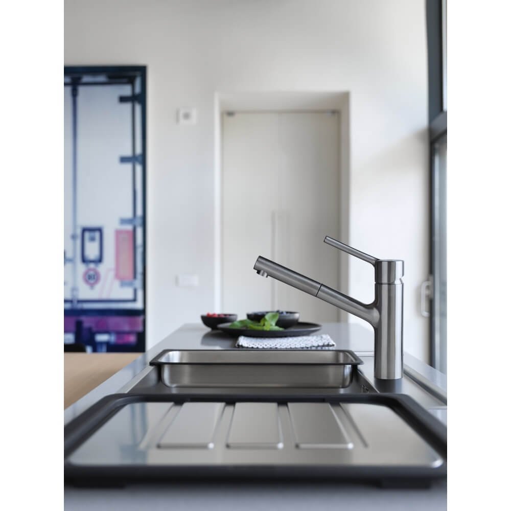 Franke Armatur Taros Neo mit ausziehbarer Brause