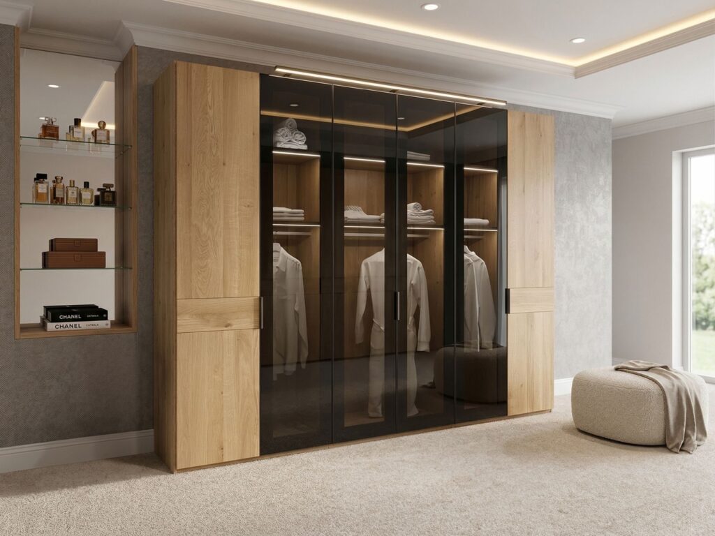 cardiff-schlafzimmer-drehtuerenschrank-300cm-eiche-bianco-rauchglas